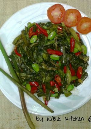 Foto resep Tumis Genjer Teri Pete