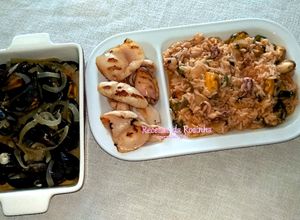 Foto de Arroz de Mexilhão Lulas e Aipo