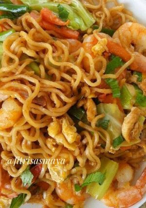 Foto resep Mi Goreng Udang Sayuran