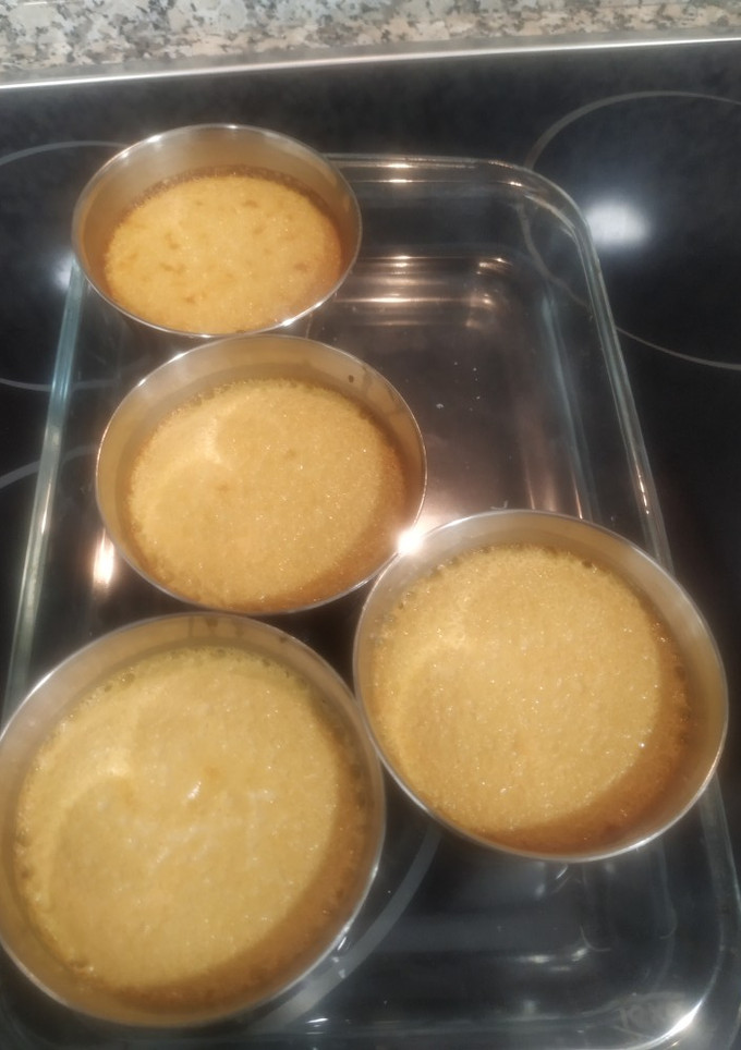 Una foto de Flan de tofu y kéfir
