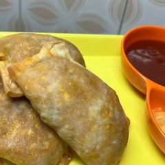 A picture of Baked Vegetable Cheese puff.