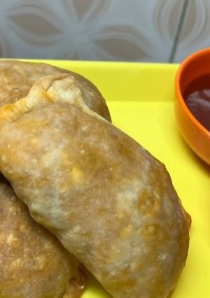 A picture of Baked Vegetable Cheese puff.