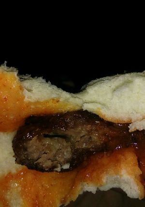 Foto resep Daging burger tanpa telur
