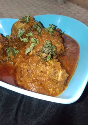 A picture of Fish ball stew.