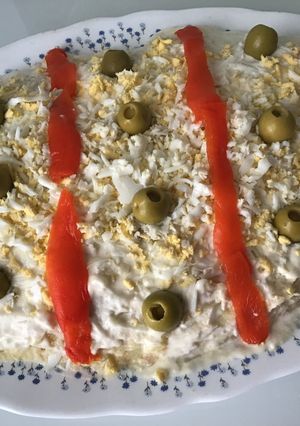 Foto principal de Ensaladilla de patata y atún (ensaladilla murciana)