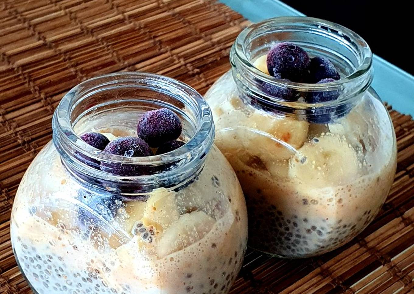 Chia pudding: peanut butter 🥜