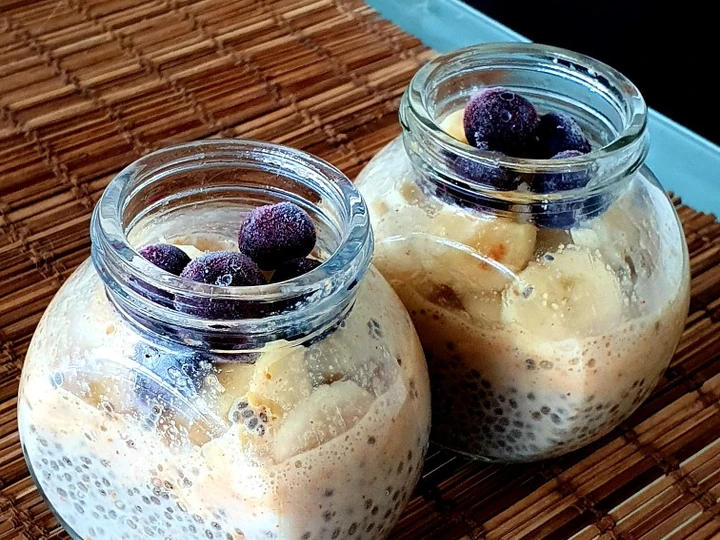 Easy Steps to Make Chia pudding: peanut butter 🥜 the So Delicious Tasty