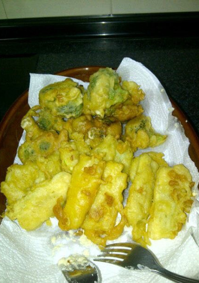 Una foto de Verduritas en tempura