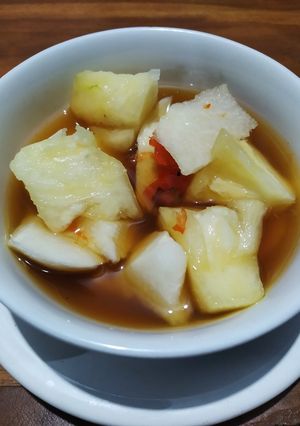 Foto resep Asinan nanas dan bengkuang