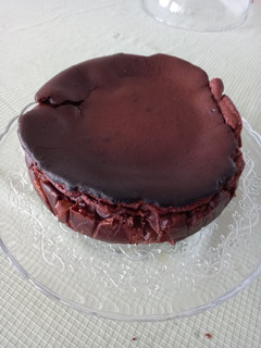 Foto principal de Tarta de queso y cacao al horno