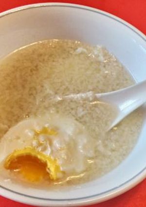 甜酒釀煮蛋 的食譜成品照片