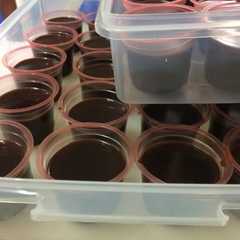 รูปของ Puding coklat enak ☺️👍