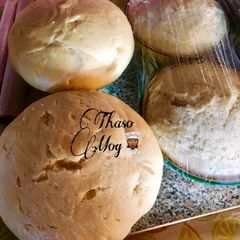 A picture of Steamed bread/Idombolo.