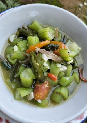Foto resep Tumis pedas pare ular