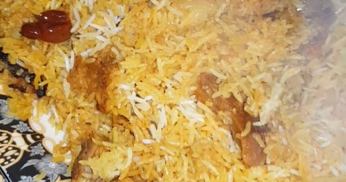 Kache gosht ki biryani Recipe by Syeda Noor - Cookpad