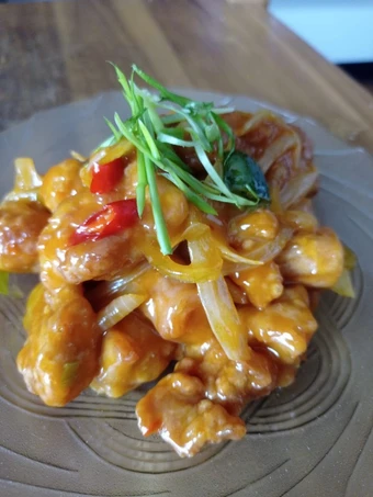 Langkah Mudah untuk Membuat Resep Ayam kuluyuk (chicken karaage saus asam manis) yang Bikin Ngiler Anti Ribet, Bikin Ngiler