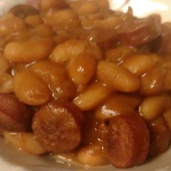 A picture of Beans and Franks.