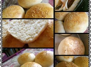 صورة لوصفة خبز البرغر 😋
