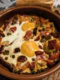 Huevos al plato !!!!!