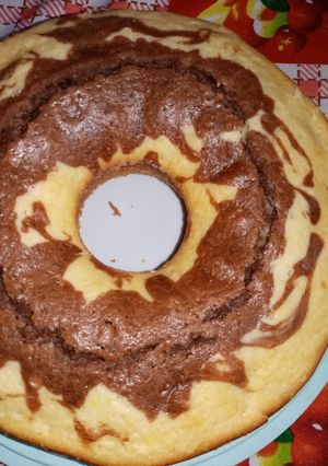 Una foto de Torta marmolada