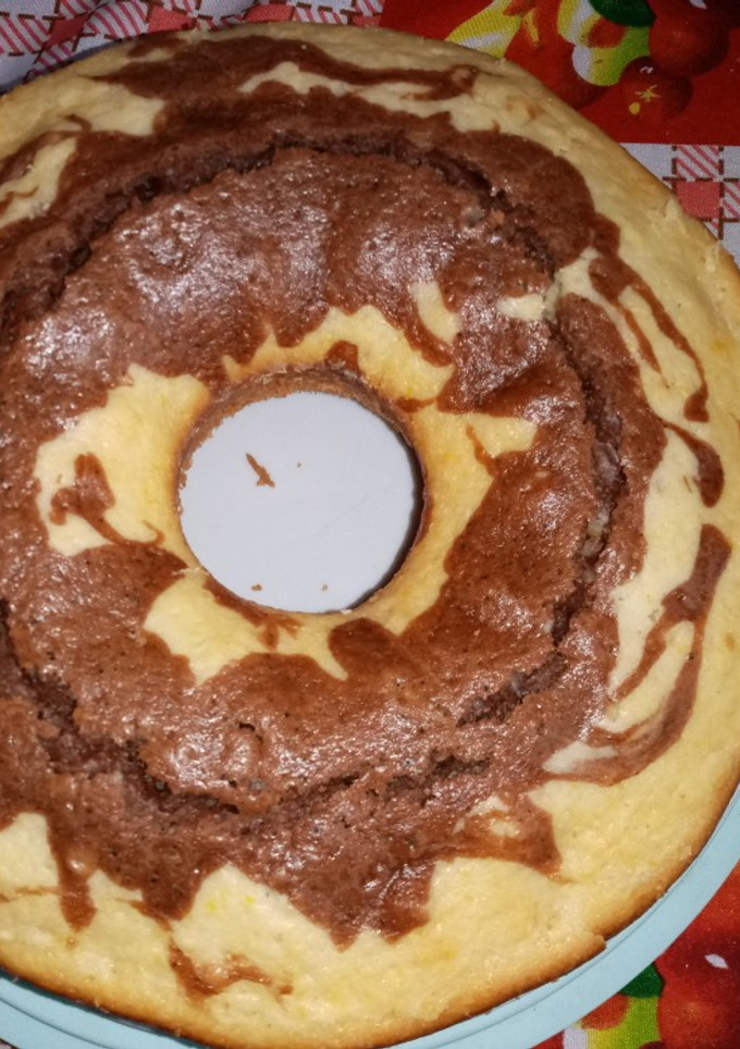 Una foto de Torta marmolada