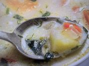 A picture of water leaf soup