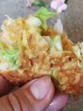 Tortitas de col para cenar