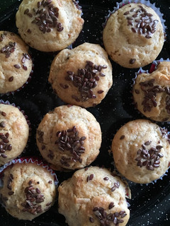 Una foto de Mini Muffins de Linaza