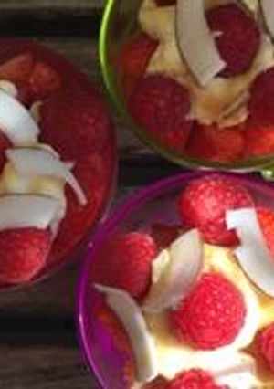 Une photo de Tiramisu aux pamplemousses tout simple
