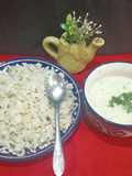 Vrat Ki Barnyard/Sama Chaval Jeera Rice With Curd Kadhi For Lunch