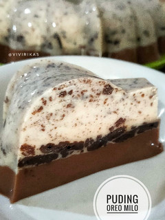 Foto resep Puding Oreo Milo