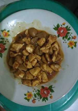 Foto resep Ayam bakso saos tiram