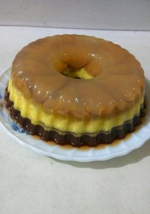 Foto resep Puding regal 3 lapis