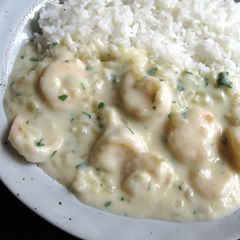 A picture of Creamy Garlic Prawns.