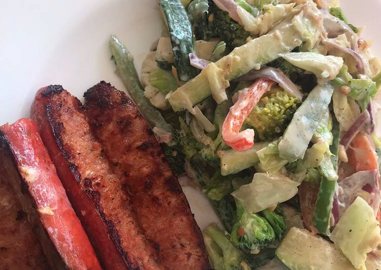 Cena keto con pollo