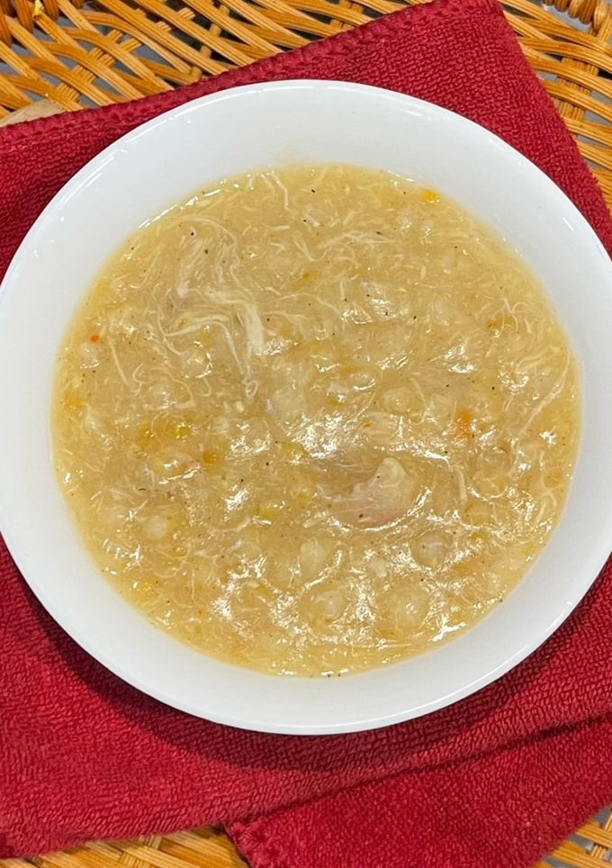 صورة لوصفة شوربة الهريس بالدجاج