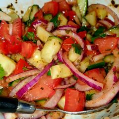 A picture of Spicey salad.