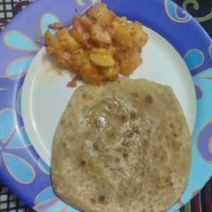 A picture of Jeera Aloo.