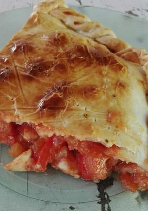 Una foto de Tarta de Pollo y Vegetales