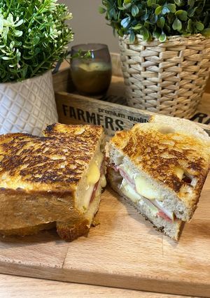 Une photo de Grilled cheese