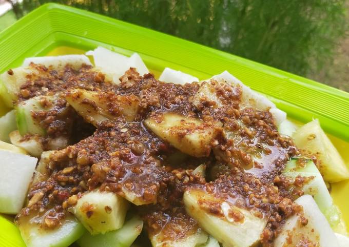 Resep Rujak buah, Enak