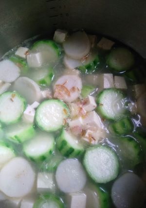 Foto resep Sup Gambas sederhana