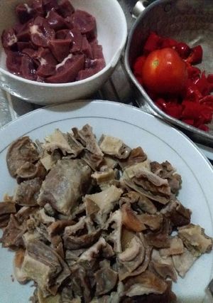 Foto resep Babat sapi bumbu pedas