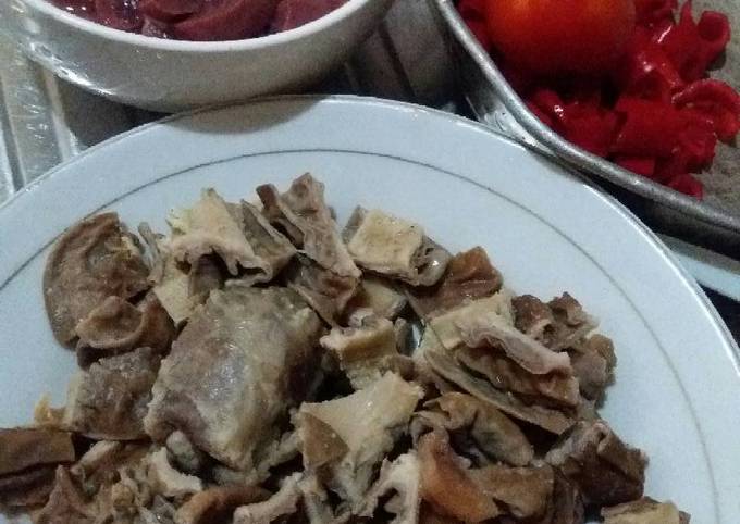Ini dia! Resep memasak Babat sapi bumbu pedas yang istimewa