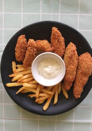 Foto resep Chicken Finger with Mayonnaise Sauce