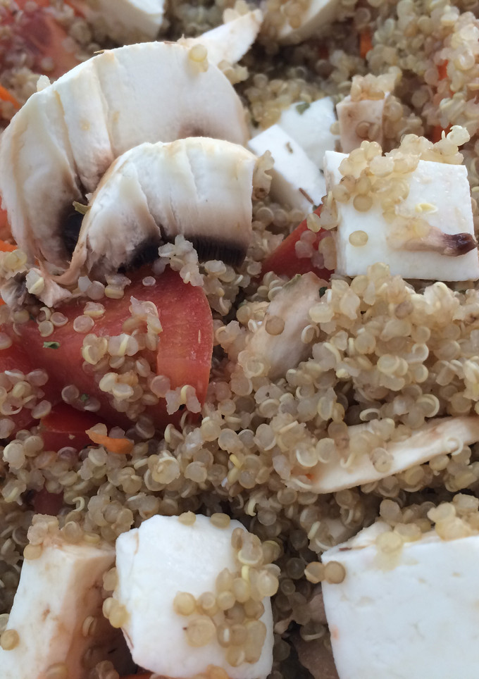 Una foto de Ensalada fácil de quinoa