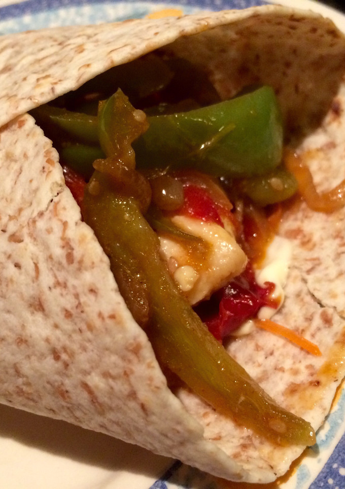 Una foto de Fajitas integrales diferentes