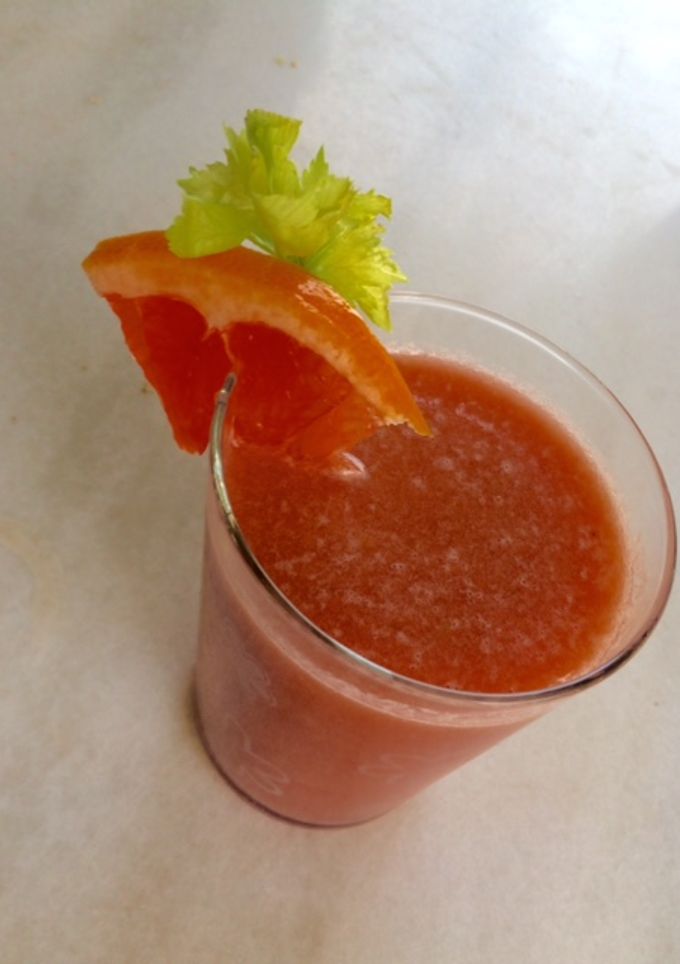 Una foto de Batido de frutas detox