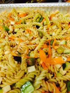 Una foto de Ensalada de pasta fría