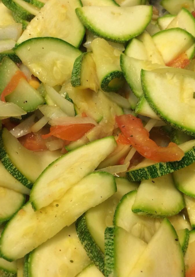 Una foto de Guisado de calabacitas
